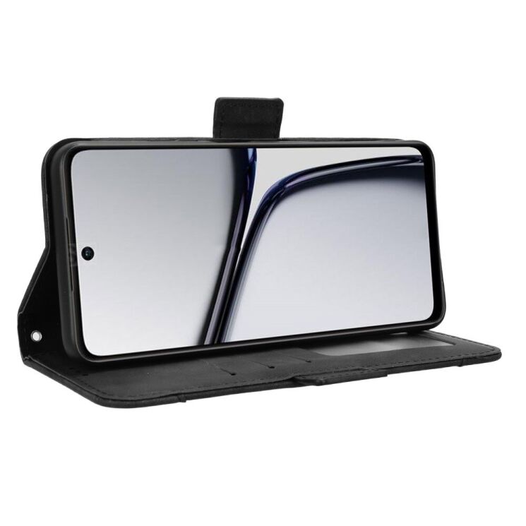 Чехол Deexe Wallet Stand для Realme C65 - Black: фото 3 из 8