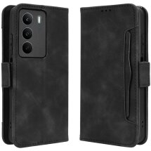 Чохол Deexe Wallet Stand для Realme C71 - Black: фото 1 з 13