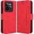 Чехол Deexe Wallet Stand для Realme GT 7 Pro - Red: фото 1 из 7