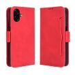 Чехол-книжка с кармашками Deexe Wallet Stand для Samsung Galaxy A07 (A075) - Red (384538R)