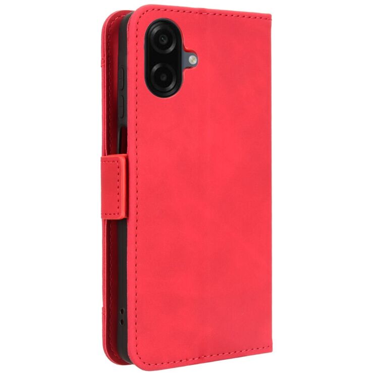 Чохол Deexe Wallet Stand для Samsung Galaxy A07 (A075) - Red: фото 7 з 15