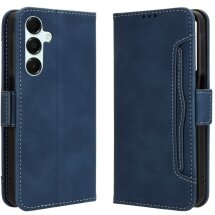Чохол Deexe Wallet Stand для Samsung Galaxy A16 (A165) / Galaxy A26 (A266) / Galaxy A17 (A176) - Blue: фото 1 з 15