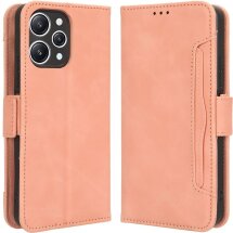 Чохол Deexe Wallet Stand для Xiaomi Redmi 12 (4G/5G) / Poco M6 Pro 5G - Pink: фото 1 з 7
