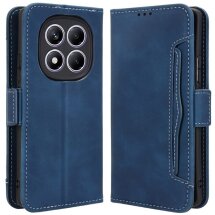 Чехол Deexe Wallet Stand для Xiaomi Redmi Note 14 Pro - Blue: фото 1 из 7