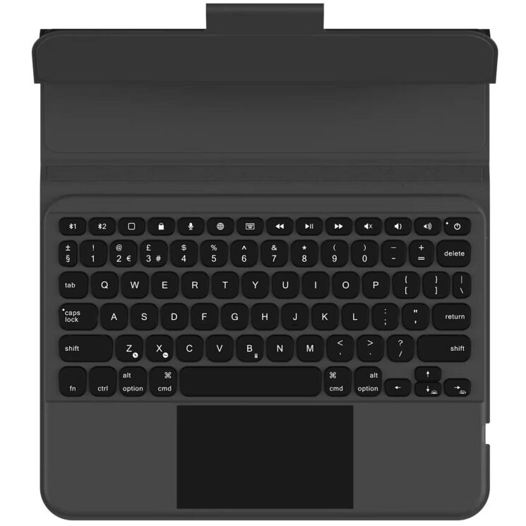 Чехол-клавиатура URBAN ARMOR GEAR Rugged Bluetooth Keyboard with Trackpad для iPad 10.9 (2022) / iPad 11 (2025) 124020114031 - Black: фото 8 из 12