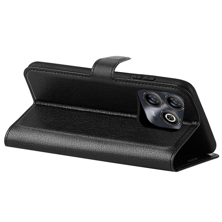 Чохол-книжка Deexe Book Type для ZTE Blade A75 - Black: фото 3 з 10