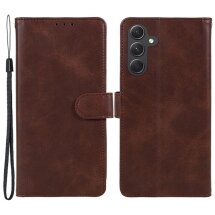 Чехол-книжка Deexe Classic Stand для Samsung Galaxy M35 (M356) - Brown: фото 1 из 7