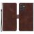 Чохол-книжка Deexe Classic Stand для Samsung Galaxy M35 (M356) - Brown: фото 1 з 7