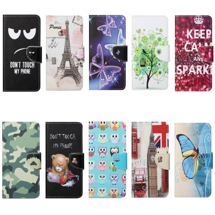 Чехол-книжка Deexe Color Wallet для Nokia 2.4 - Bear: фото 7 из 7
