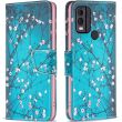 Чохол-книжка Deexe Color Wallet для Nokia C22 - Plum Blossom (326904G)