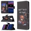 Чехол-книжка Deexe Color Wallet для Nokia G10 / G20 - Brown Bear and Warning Words (274112A)