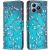 Чехол-книжка Deexe Color Wallet для Realme C63 / C61 / Note 60x - Plum Blossom: фото 1 из 6