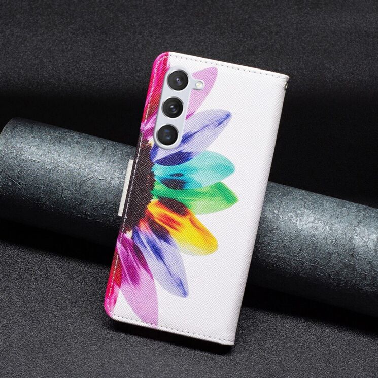 Чехол-книжка Deexe Color Wallet для Samsung Galaxy S24 (S921) / Galaxy S25 (S931) - Sunflower: фото 4 из 7