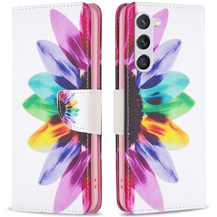 Чехол-книжка Deexe Color Wallet для Samsung Galaxy S24 (S921) / Galaxy S25 (S931) - Sunflower: фото 1 из 7