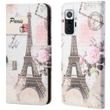 Чохол-книжка Deexe Color Wallet для Xiaomi Redmi Note 10 Pro - Tower (278424I)