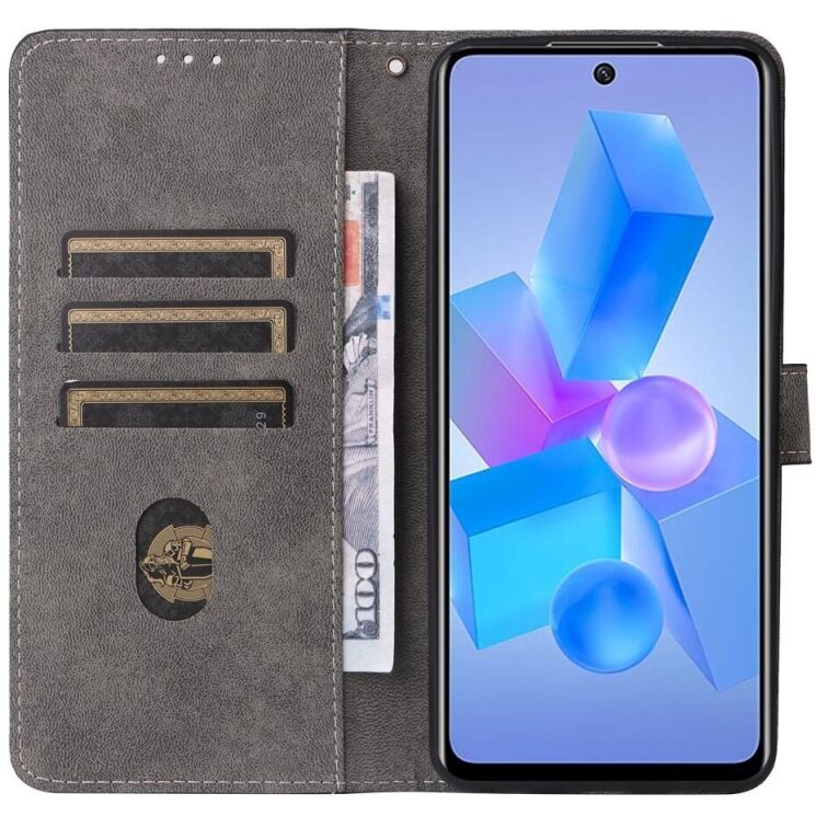 Чехол-книжка Deexe Delta Book для Infinix Hot 40 / 40 Pro - Green: фото 2 из 7