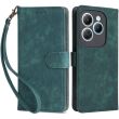 Чехол-книжка Deexe Delta Book для Infinix Hot 40 / 40 Pro - Green (344704G)