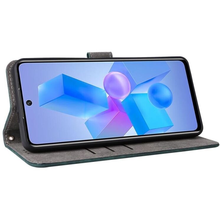 Чехол-книжка Deexe Delta Book для Infinix Hot 40 / 40 Pro - Green: фото 3 из 7