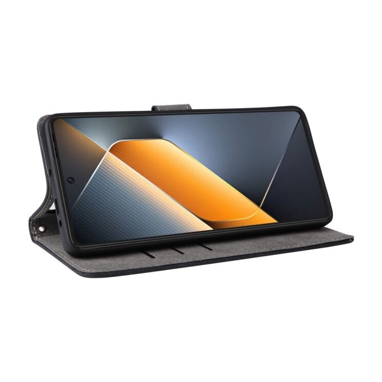 Чехол-книжка Deexe Delta Book для TECNO Pova 6 - Black: фото 3 из 8