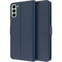 Чехол-книжка Deexe Faro Wallet для Infinix Hot 50 - Blue: фото 1 из 7