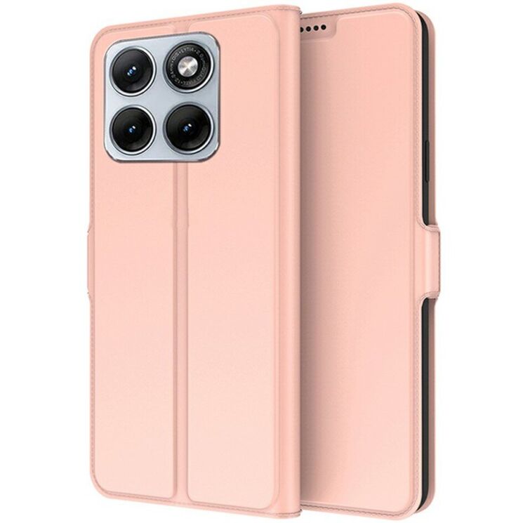 Чохол-книжка Deexe Faro Wallet для Motorola Edge 70 Fusion - Rose Gold (409544RG) Чохол-книжка Deexe Faro Wallet для Motorola Edge 70 Fusion - Rose Gold: фото 1 з 7