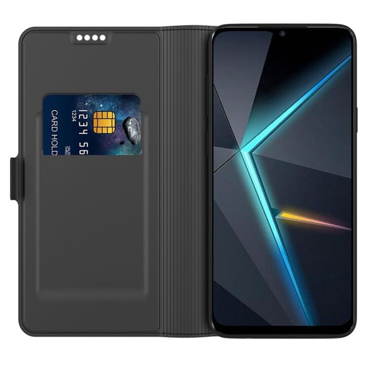 Чехол-книжка Deexe Faro Wallet для ZTE Nubia Neo - Black: фото 2 из 7