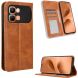 Чехол-книжка Deexe Retro Style для Infinix Note Edge - Brown (409202Z). Фото 1 из 19