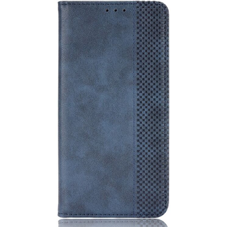 Чохол-книжка Deexe Retro Style для Motorola Signature - Blue: фото 4 з 20
