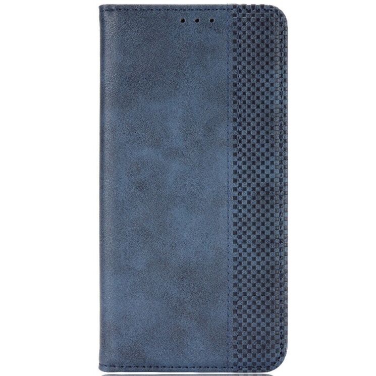 Чехол-книжка Deexe Retro Style для Realme 16 Pro Plus - Blue: фото 4 из 20