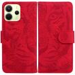 Чехол-книжка Deexe Tiger для Xiaomi Redmi Note 14 4G - Red (373462R)
