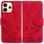 Чехол-книжка Deexe Tiger для Xiaomi Redmi Note 14 4G - Red: фото 1 из 7