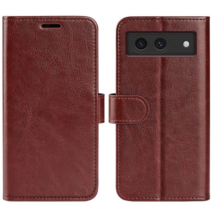Чехол-книжка Deexe Wallet Style для Google Pixel 8A - Brown: фото 1 из 6