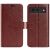 Чехол-книжка Deexe Wallet Style для Google Pixel 8A - Brown: фото 1 из 6