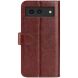Чехол-книжка Deexe Wallet Style для Google Pixel 8A - Brown (341037Z). Фото 5 из 6