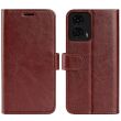 Чехол-книжка Deexe Wallet Style для Motorola Moto G24 / G04 / G04s / E14 - Brown (347825Z)