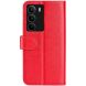 Чехол-книжка Deexe Wallet Style для Realme C71 - Red (384915R). Фото 3 из 8