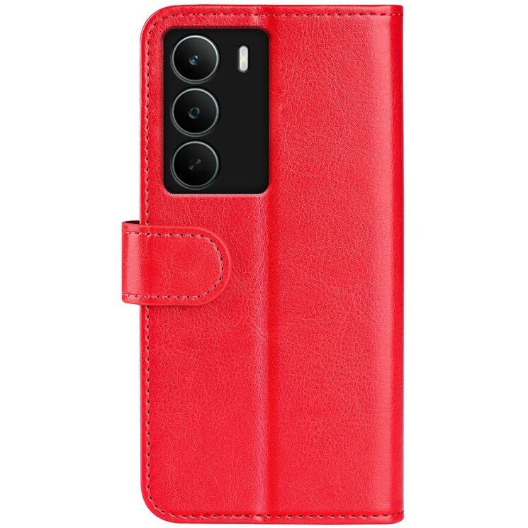 Чехол-книжка Deexe Wallet Style для Realme C71 - Red: фото 3 из 8