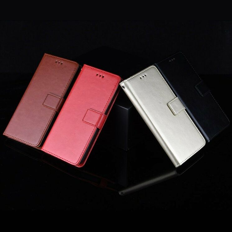 Чехол-книжка Deexe Wallet Style для Samsung Galaxy M11 (M115) - Red: фото 12 из 14