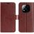 Чехол-книжка Deexe Wallet Style для Xiaomi Redmi Note 14 Pro Plus - Brown: фото 1 из 7