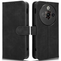 Чехол-книжка Deexe Wallet Style для ZTE Nubia Focus Pro - Black: фото 1 из 6