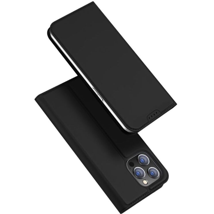 Чехол-книжка DUX DUCIS Skin Pro для Apple iPhone 15 Pro - Black: фото 1 из 14