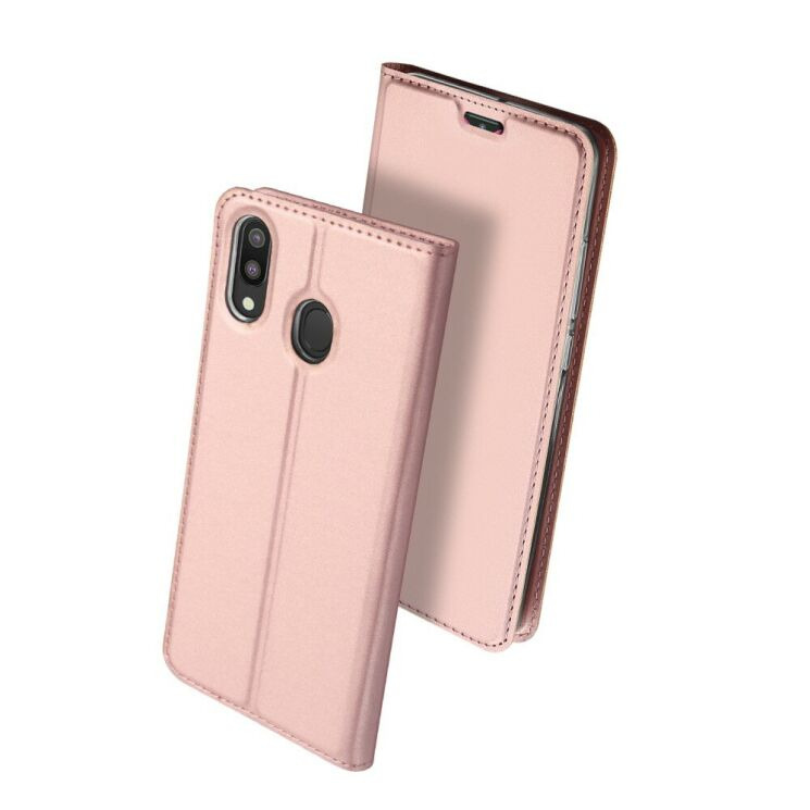 Чохол-книжка DUX DUCIS Skin Pro для Samsung Galaxy M20 - Rose Gold: фото 2 з 19