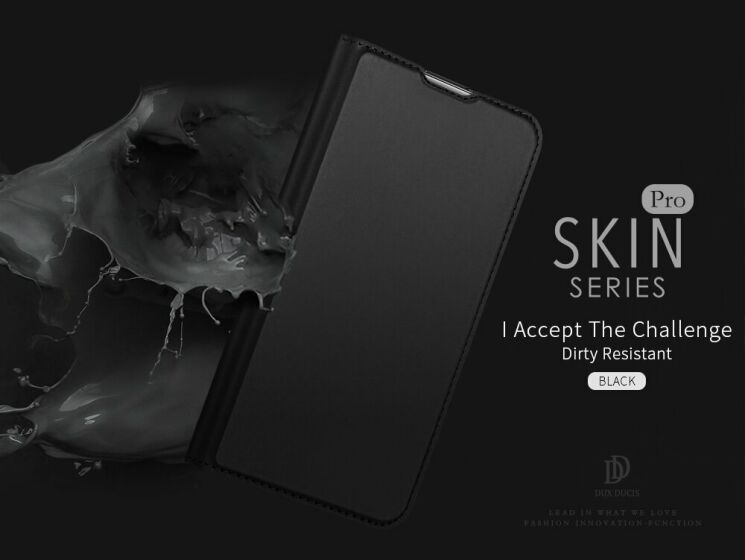 Чохол-книжка DUX DUCIS Skin Pro для Samsung Galaxy M40 / A60 (A605) - Dark Blue: фото 10 з 19