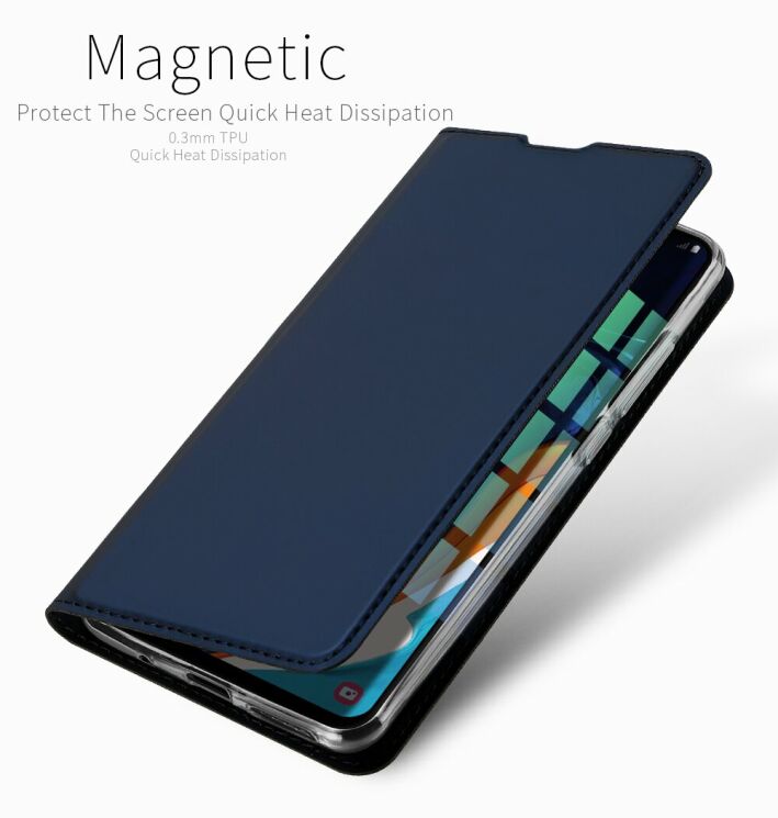 Чохол-книжка DUX DUCIS Skin Pro для Samsung Galaxy M40 / A60 (A605) - Dark Blue: фото 14 з 19