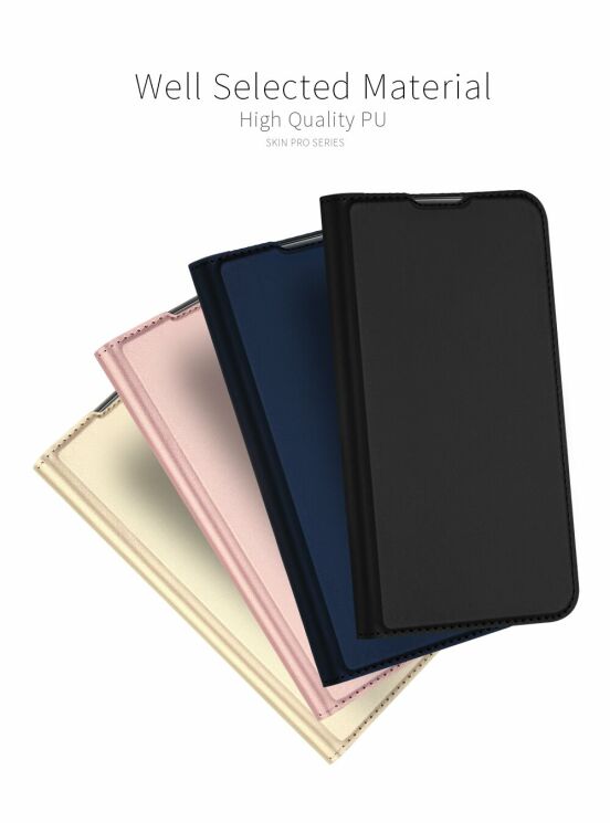 Чохол-книжка DUX DUCIS Skin Pro для Samsung Galaxy M40 / A60 (A605) - Dark Blue: фото 7 з 19