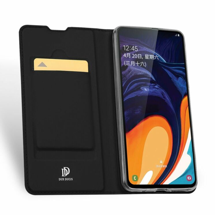 Чехол-книжка DUX DUCIS Skin Pro для Samsung Galaxy M40 / A60 (A605) - Black: фото 3 из 19