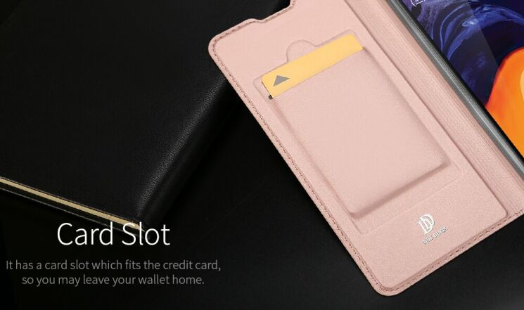 Чохол-книжка DUX DUCIS Skin Pro для Samsung Galaxy M40 / A60 (A605) - Dark Blue: фото 15 з 19