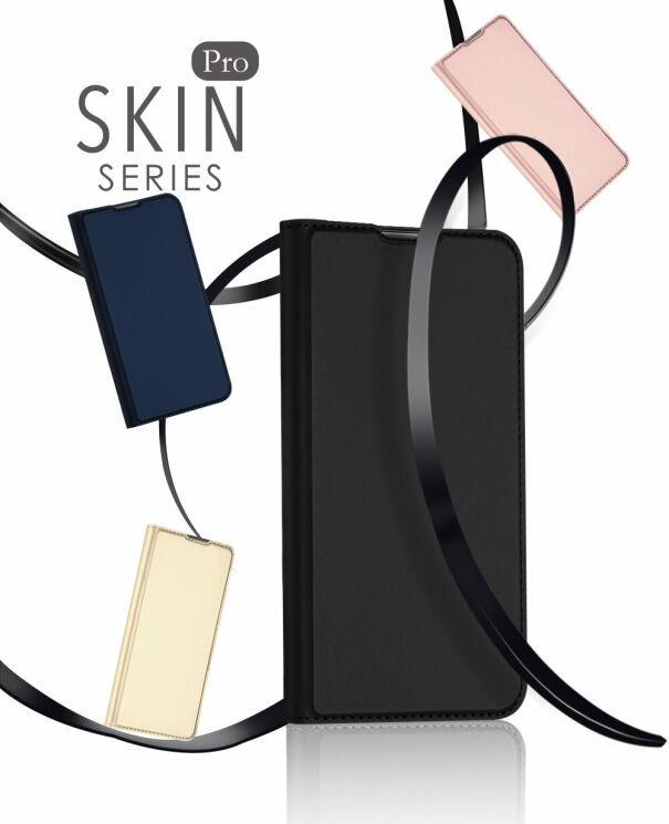 Чохол-книжка DUX DUCIS Skin Pro для Samsung Galaxy M40 / A60 (A605) - Dark Blue: фото 17 з 19