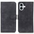 Чехол-книжка KHAZNEH Retro Wallet для Apple iPhone 16 - Black (360717B)