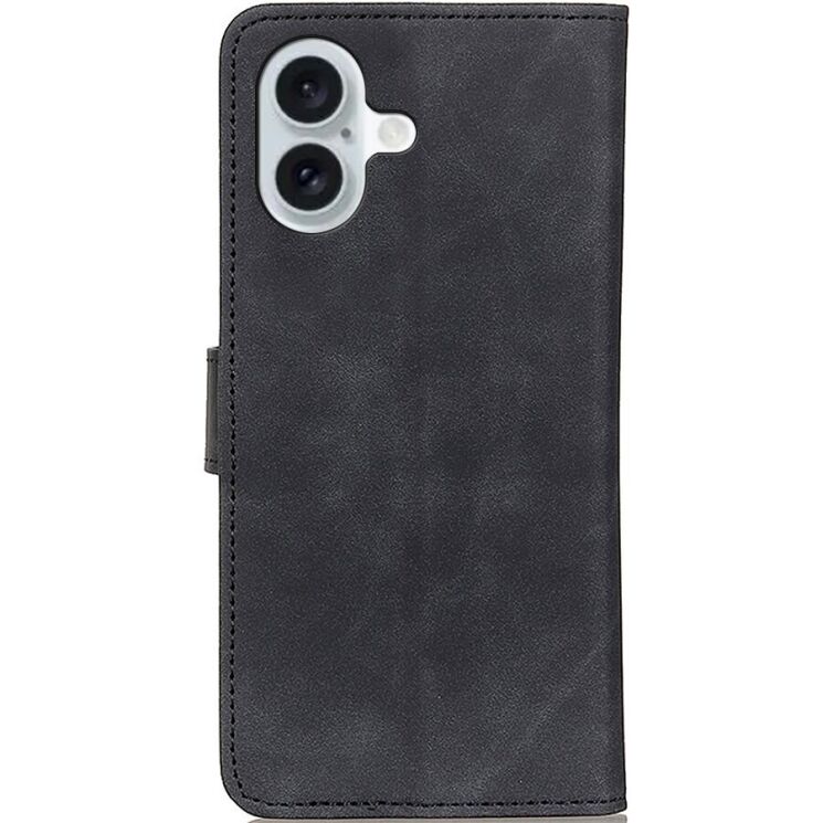 Чехол-книжка KHAZNEH Retro Wallet для Apple iPhone 17 - Black: фото 5 из 9